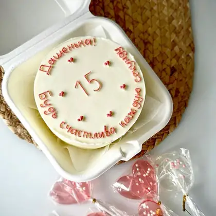 Бенто-торт дочке, дизайн BC-066