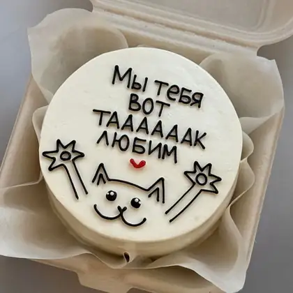 Бенто-торт с юмором, дизайн BC-175
